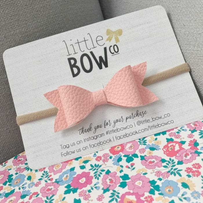Little Bow Co Baby Pink Molly Bow Headband