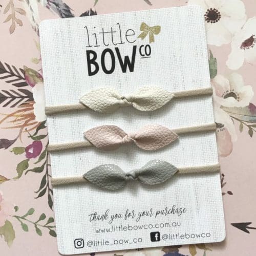 Little Bow Co Charlotte Bows Soft Nylon Headband